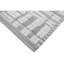 Tapis rectangulaire en laine noué à la main gris / blanc-86475990