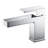 Rift Collection Single-Handle Deck-Mount Lavatory Bathroom Sink Faucet - Chrome Polished-36865959