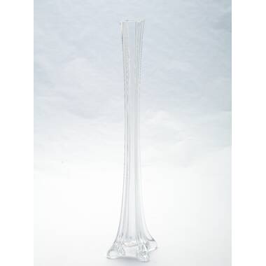 Eiffel Tower Slim Glass Flower Vase