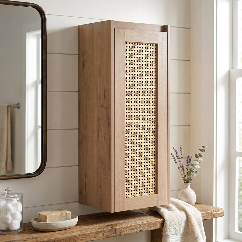 Olita Wall-Mounted Floating Bathroom Storage Cabinet
