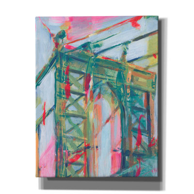 'Graffiti Bridge 1' by Ethan Harper Canvas Wall Art