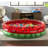 Plastic Round Inflatable Pool 10.5'' H x 12'' W x 3.375'' L