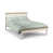 Ivory Lacquer/Oak selected