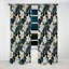 Motif botanique beige et gris Jungle II - rideau floral - rideau occultant - 1 panneaux-107555747