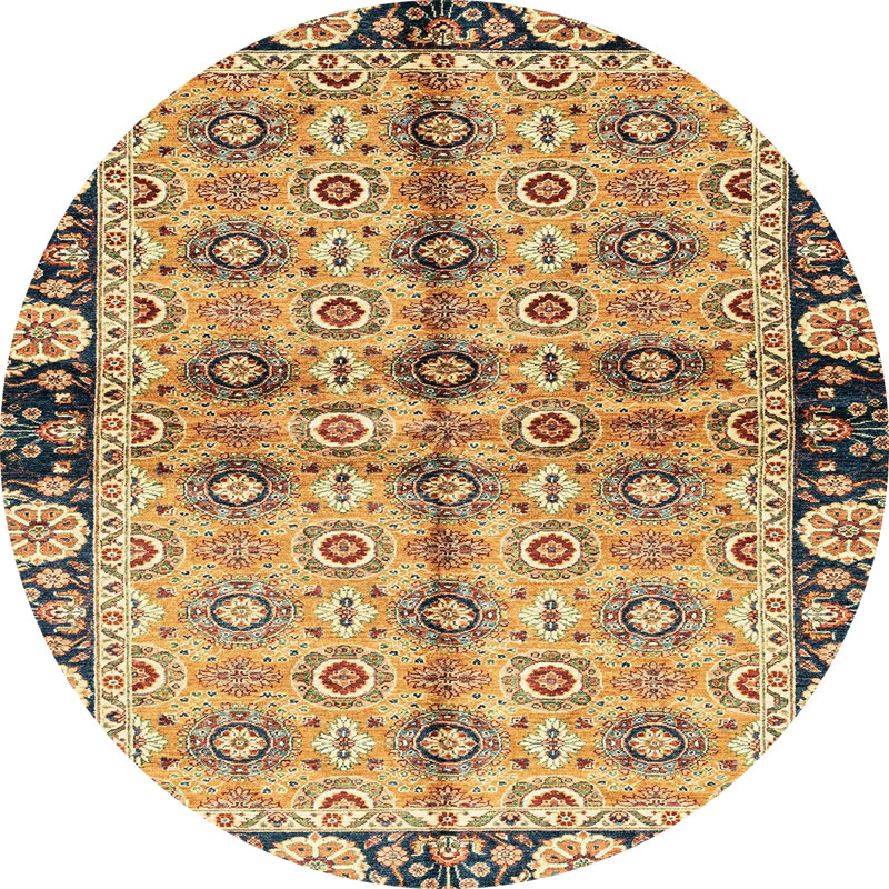 Tapis abstrait moderne 3166, Rond 6 pi