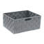 JVL Fabric Decorative Basket