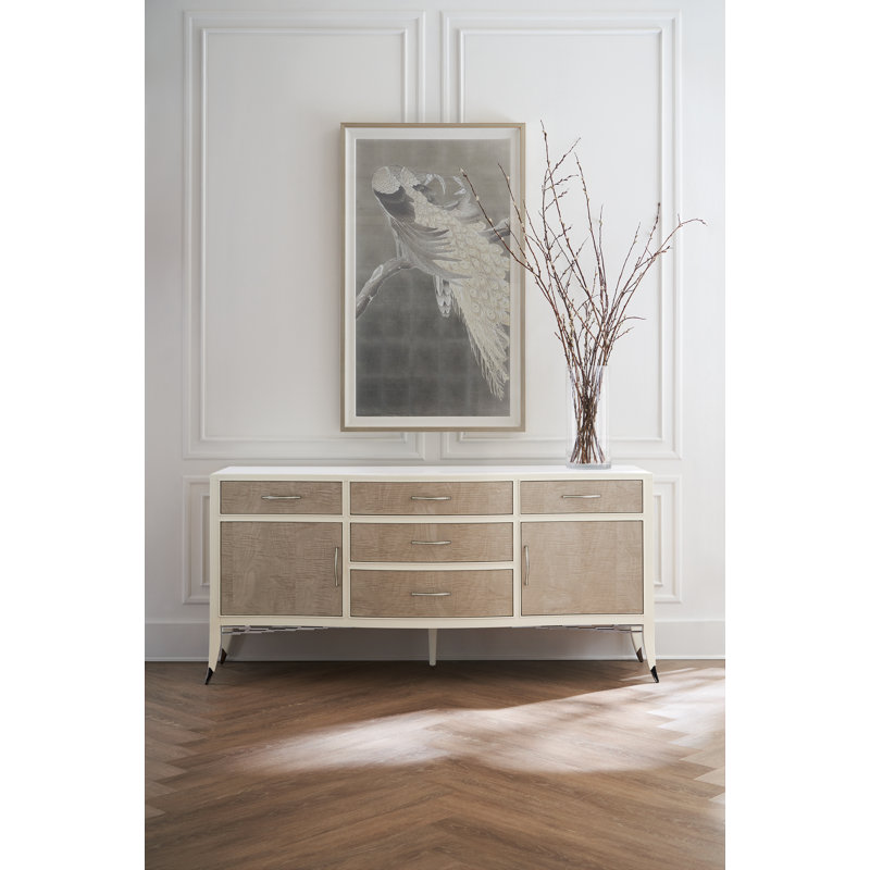 74'' W Solid Wood Sideboard