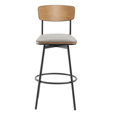 Avriel 27'' Swivel Counter Stool