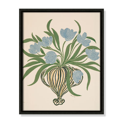 Colette "La Poire Blue Tulips" Print