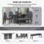 Ensemble de salle à manger 6 pièces de style moderne Merringith-88046236-88046237-88046238