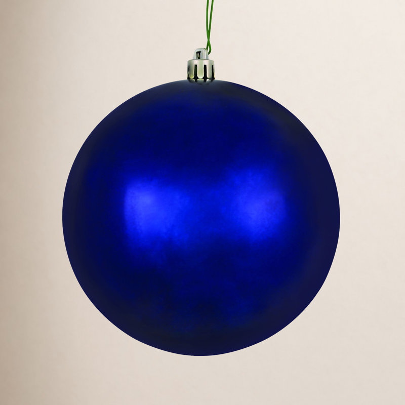 Décoration de boule décorative des Fêtes, Bleu minuit brillant