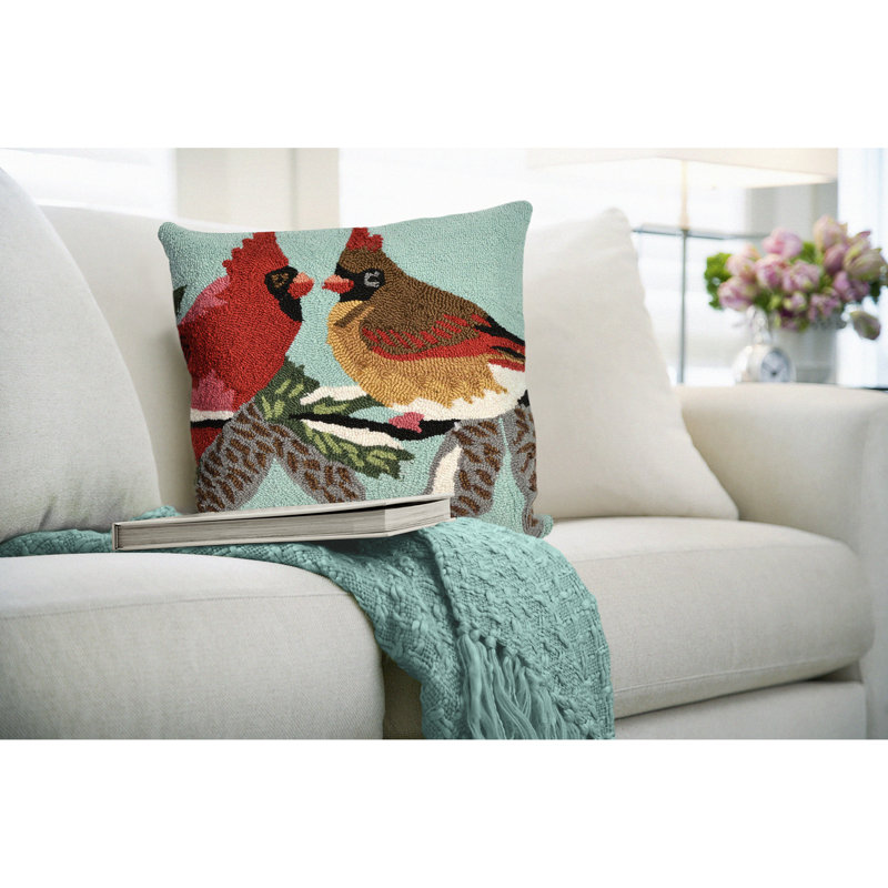 Cardinals Sky Throw Pillow