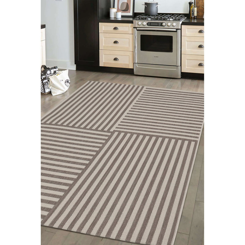 Geometric Area Rug, Rectangle 120 x 170 cm