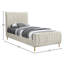 Tufted Upholstered Low Profile Platform Bed-496311385-496311331