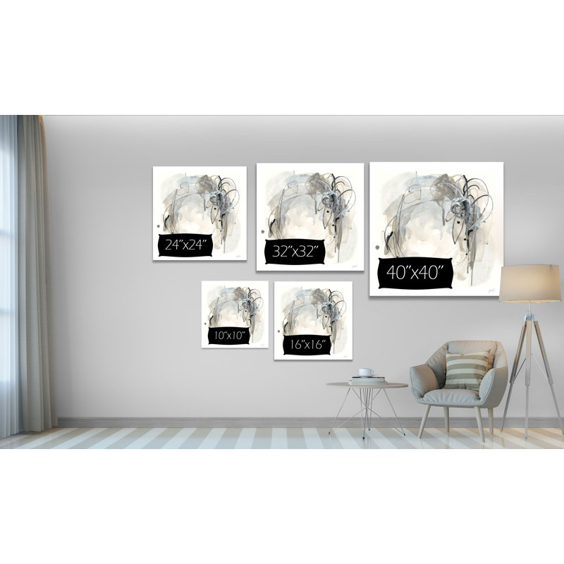 « monochrome diaspora i », peinture, H 24 po x l 24 po x P 1,5 po, Toile tendue