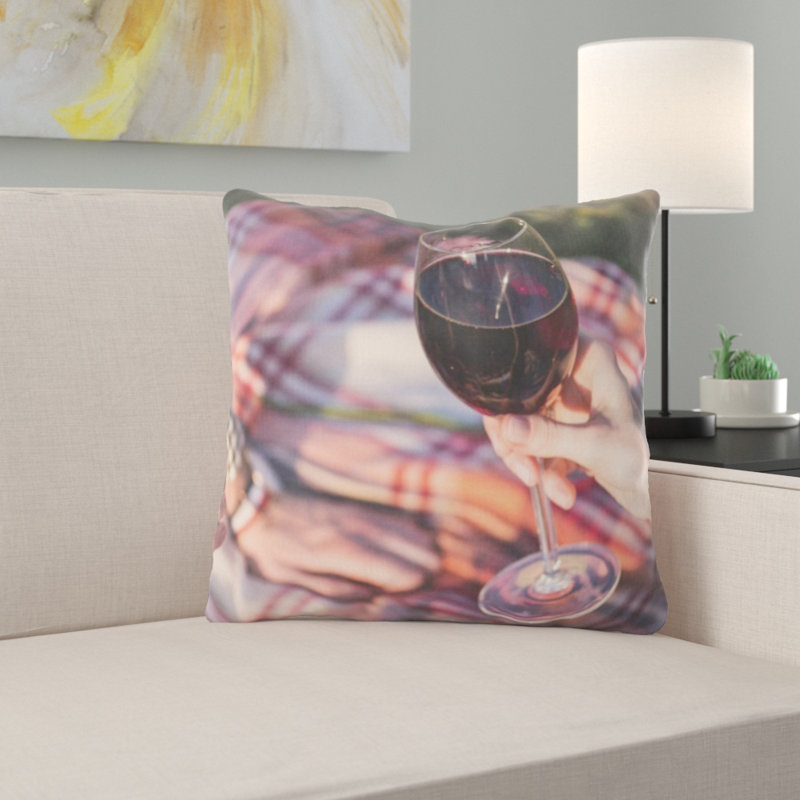 Coussin décoratif alcool