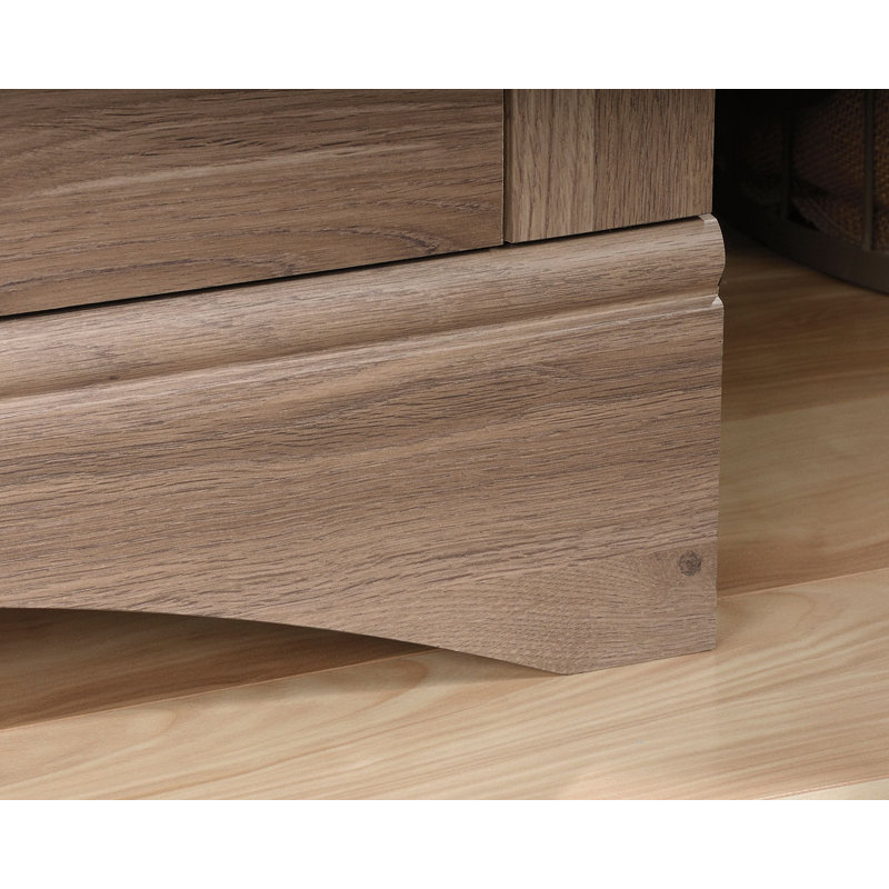 End Table with Storage, Brown