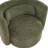 Elora Modern Swivel Accent Armchair With Lumbar Pillow And Metal Base-119691907