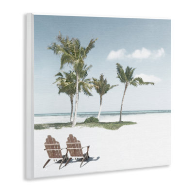 Plaque murale scène de plage Sea Breeze, design par Noah Bay