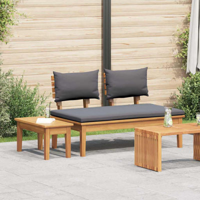 Garden Bench and Table Set