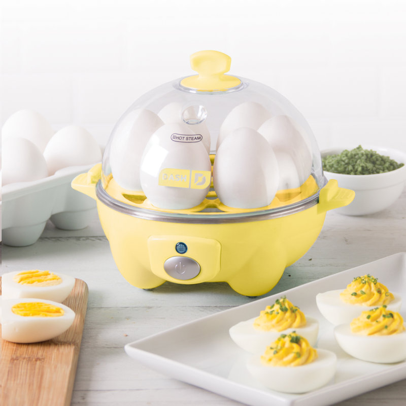 Dash Rapid 6 Egg Cooker, Yellow