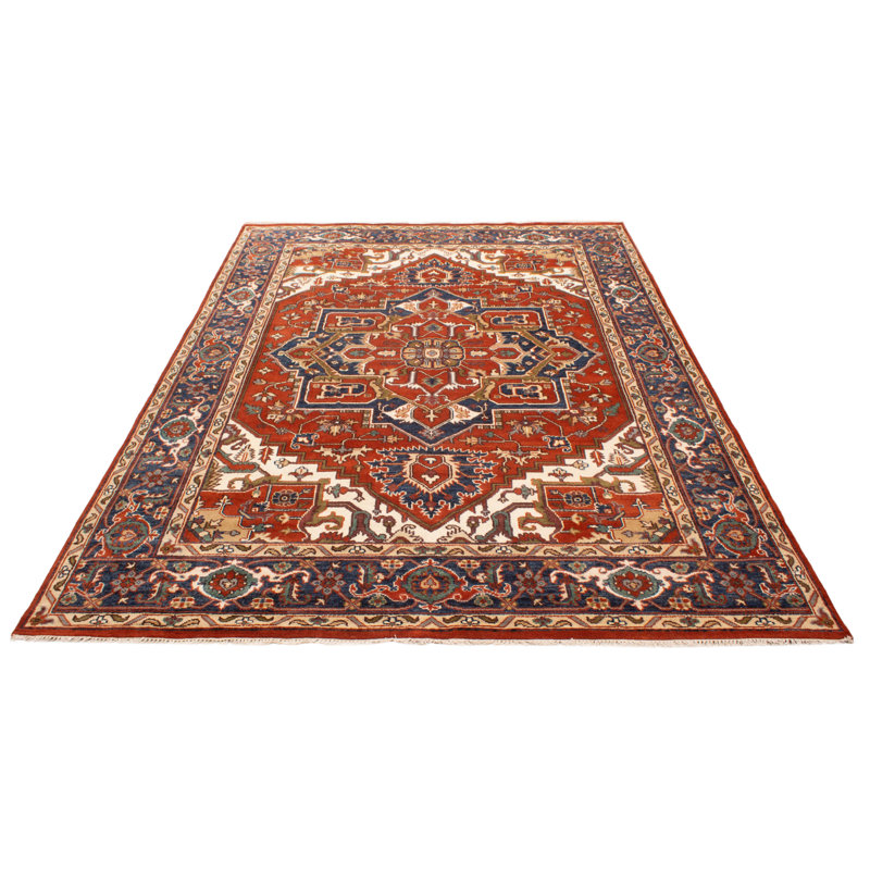 Tapis cuivre Serapi Heritage 9 pi 10 po x 13 pi 9 po
