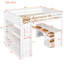 Lit mezzanine avec tablettes et bureau-608962412-608962415