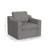 Lockheart 32" Accent Chair Slope Arm Gray-126756036