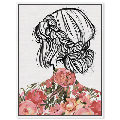 Portraits de printemps - peinture sur toile