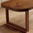 Modern Rectangular Arc Angle Solid Wood Dining Tables-1566489529