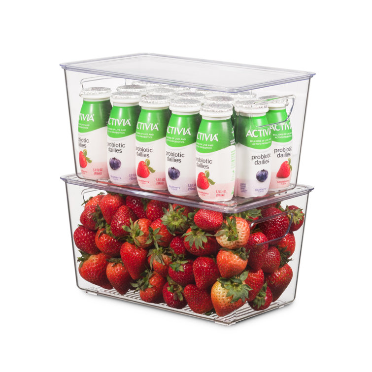 Prep & Savour Caydan Set of 12 Fridge Bin & Reviews