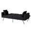 Canapé-lit de style classique 74 po Wrought Studio ™ avec design séparé-1062788096