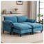 Causeuse avec rangement et repose-pieds-1947015486