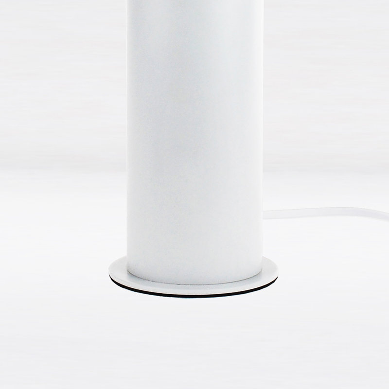 Kari 27.3cm Torchiere Floor Lamp, White