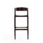 Tabouret de bar en bois de hêtre Klismos-90539710-98807144