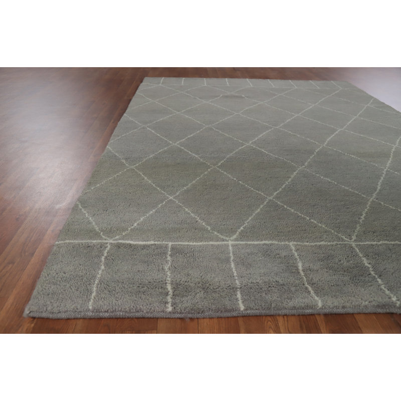 Tapis oriental géométrique marocain 5 x 8