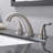 NO 2-handle Bathroom Faucet with Drain Assembly