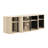 Aurel Modern Fluted TV Stand with Storage and Shelves for TV's up to 75"-934787322