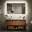 Liyah Led Trifold Backlit & Front-lighted Bathroom Vanity Wall Mirror Dimmable Anti Fog Memory Function-107101777