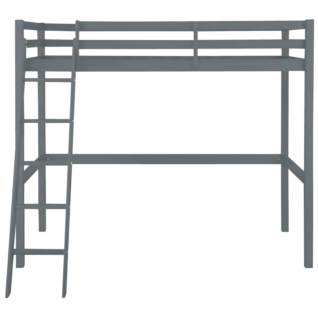 Olivia European Single (90 x 200cm) High Sleeper Loft Bed Bed