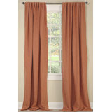 Boucle Room Darkening Curtain
