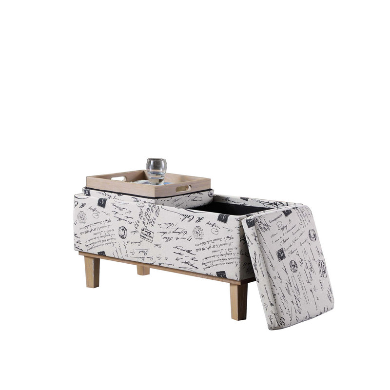 Banc de rangement, Beige
