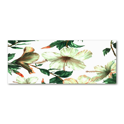 Hibiscus Flowers - Wrapped Canvas Print
