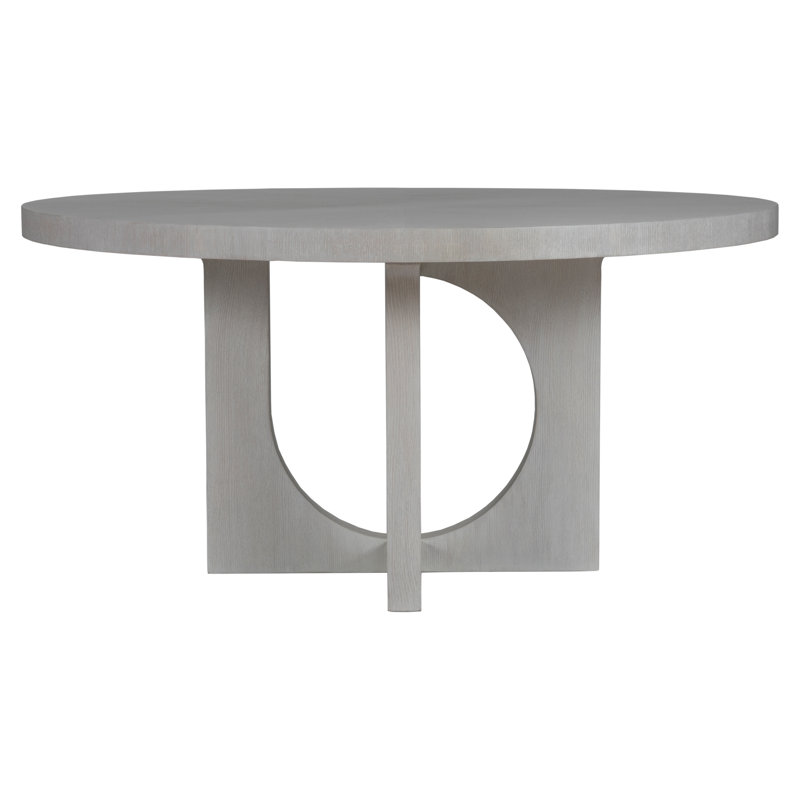 Signature Designs Misty Gray Apostrophe Round Dining Table