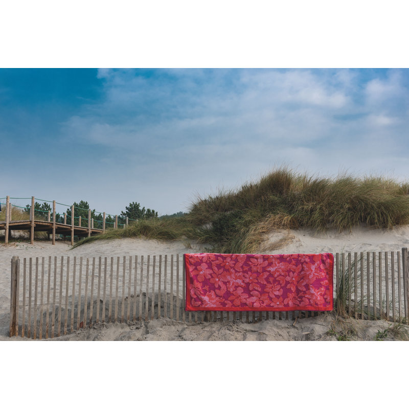 Lotus Beach Towel