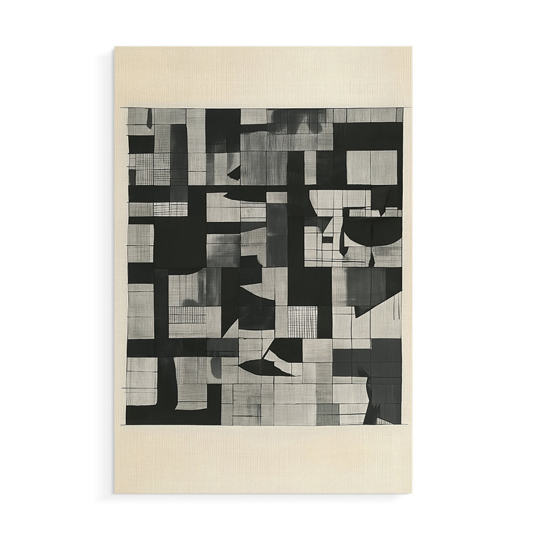 Série ABSTRACT DCCDXC - Impression sur toile seulement - NON CADRE, H 48 po x l 32 po