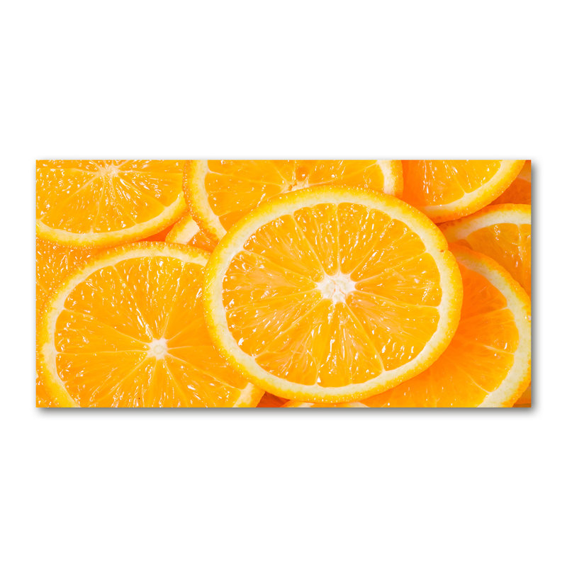 Orange Slices - No Frame Print on Canvas