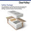 DeerValley 33" L X 20" W Double Basin Workstation Farmhouse Kitchen Sink With Sink Grid, Cutting Board And Dish-Drying Rack-101798384