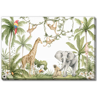Safari Canvas Wall Art
