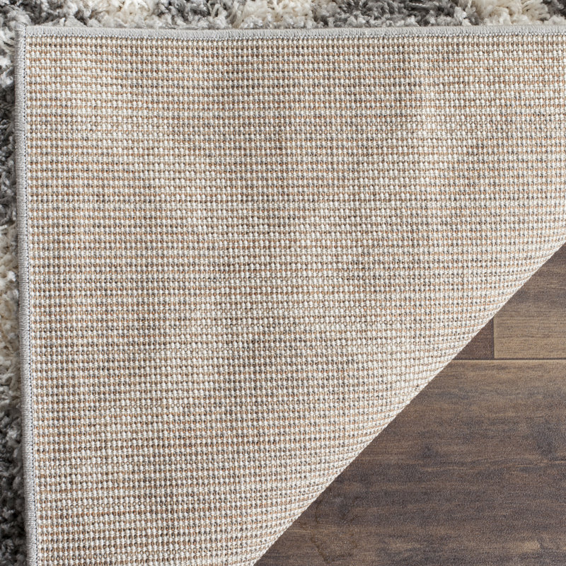 Cedrika Geometric Hand Woven Area Rug, Rectangle 183 x 274 cm